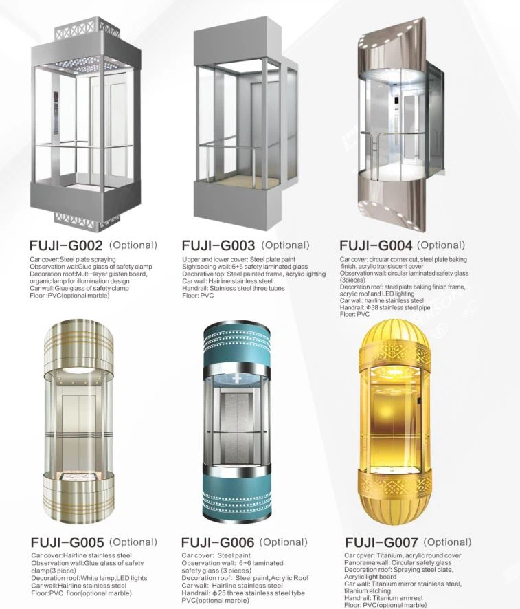 آسانسور پانورامیک آسانسور پانورامیک